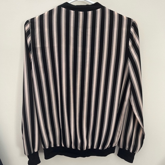 XS Striped Polyester Bomber jacket from Simons - Picture 2 of 2